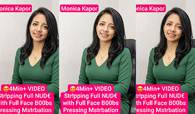 Monika Kapoor Live Stripping Full Nude Boobs Pressing Masterbation