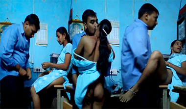 Horny Nurse Office Couple Enjoy Fucking Exclusive Video
